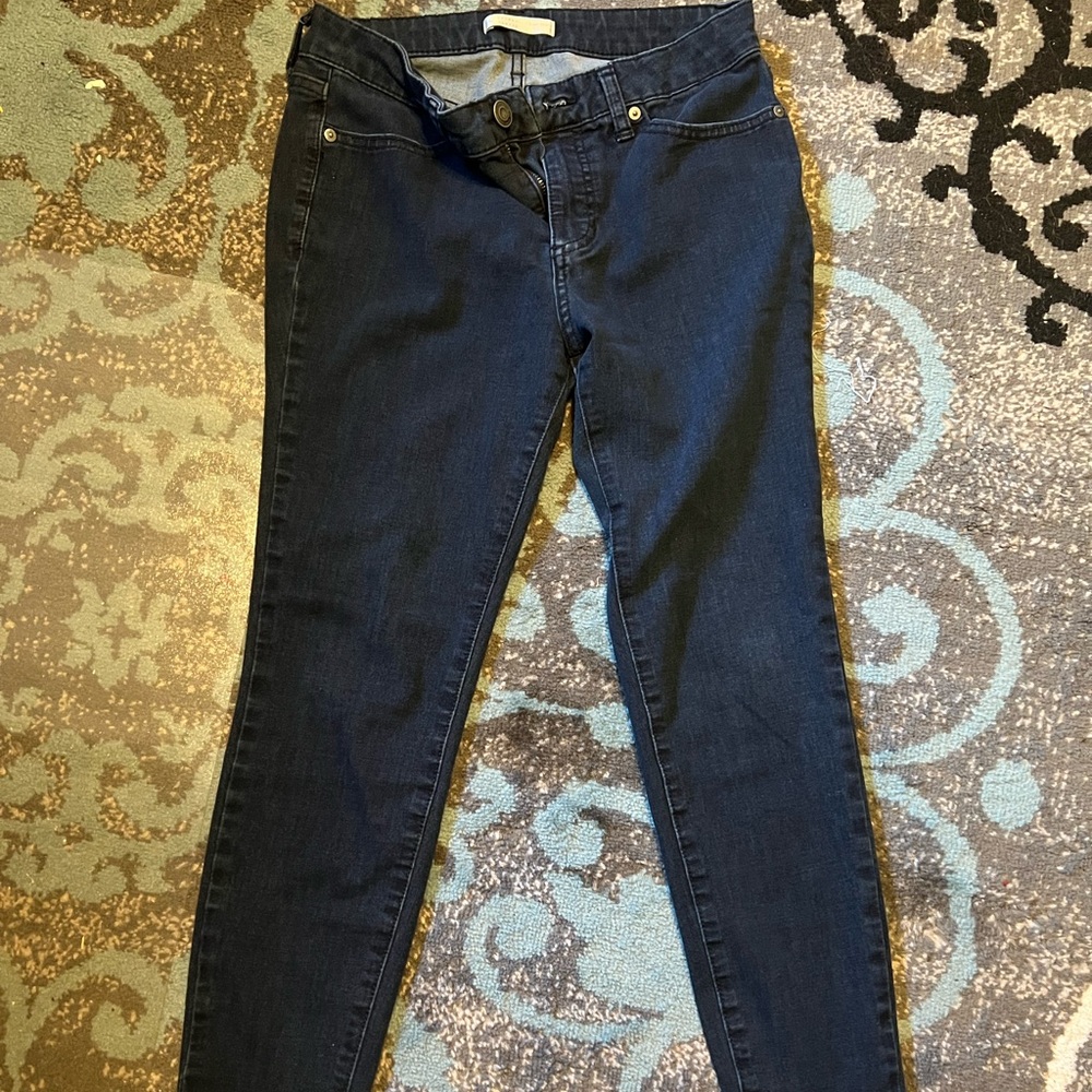LC Lauren Conrad Dark Blue Skinny Jeans